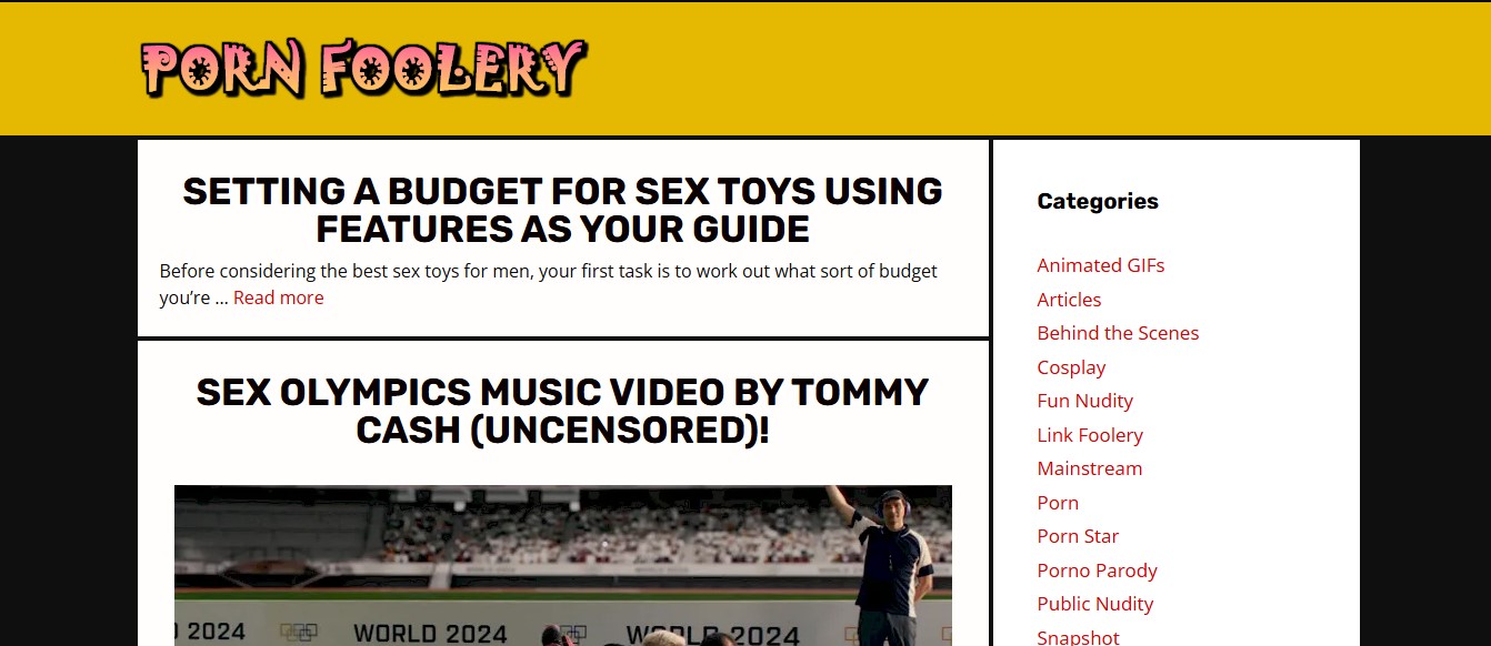 Pornfoolery